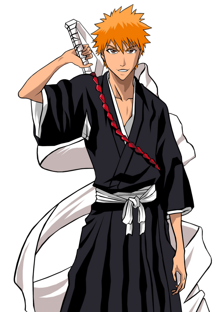 U like the spiky orange haired substituete soul reaper more. U like the spiky orange haired substituete soul reaper more.