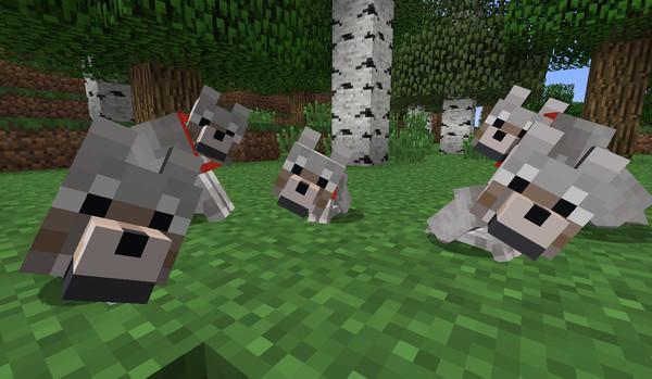 minecraft wolf