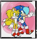 Girl sonic and girl tails