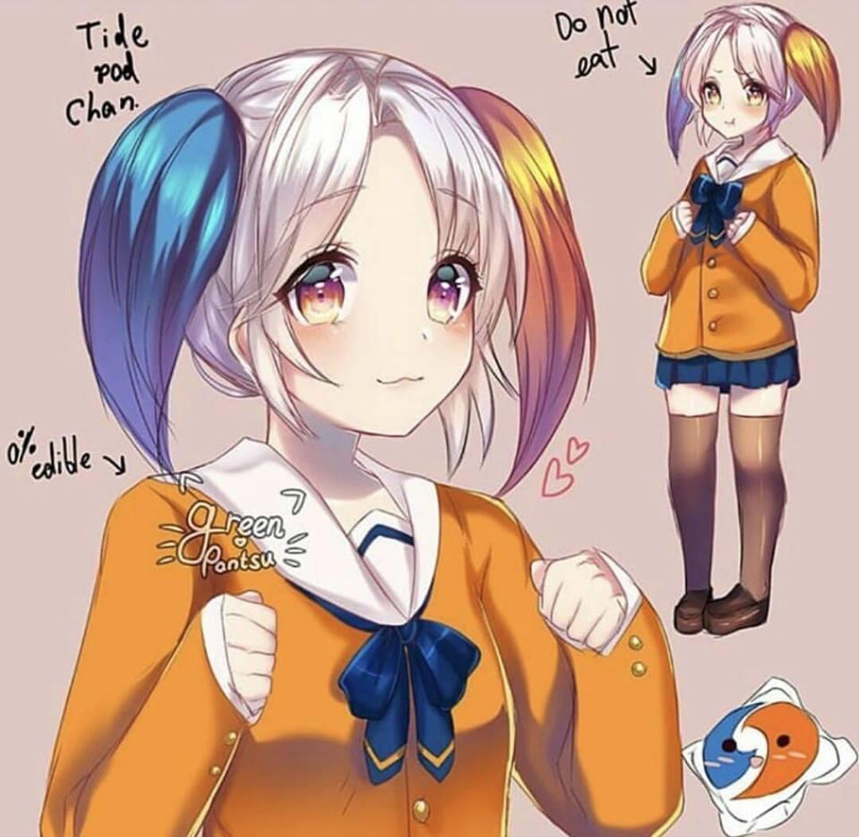 Tide pod-chan Tide pod-chan