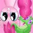 PInkie pie and gummy I know they are not a couple but I cant find anything else