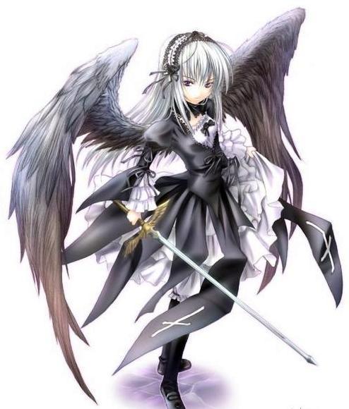 dark anime girl dark anime girl