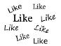 like the use of like one word like in one like conversation(LIKE UGH!! like do you know any grammer at all)