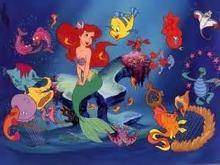 or Explore the depths of the ocean with Ariel