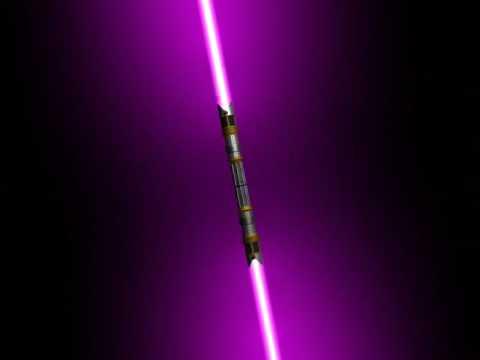 Purple lightsaber