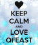 Keep calm and love Qfeast