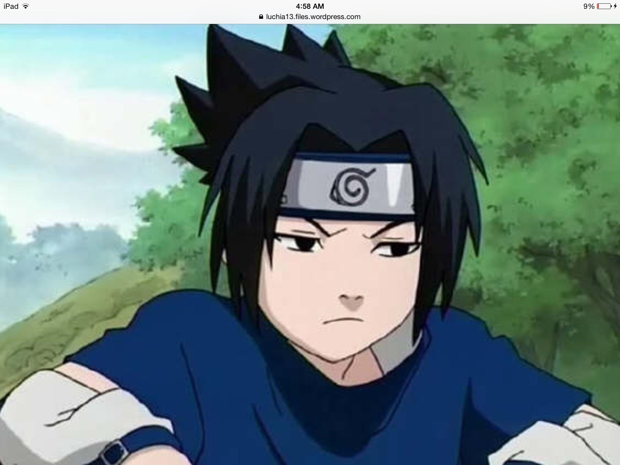 Sasuke Uchiha!