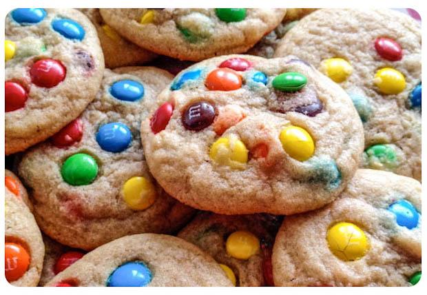 M&M cookies