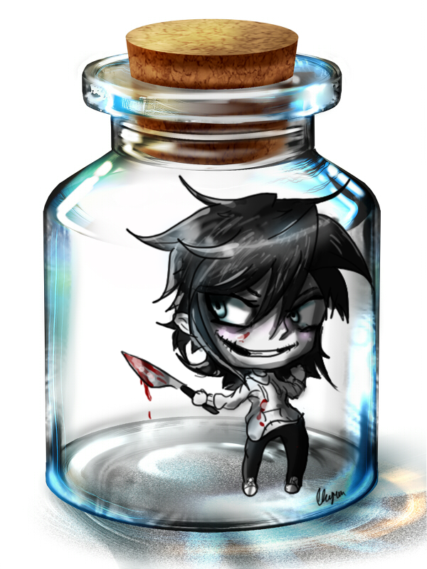 A Jeff in a bottle! A Jeff in a bottle!