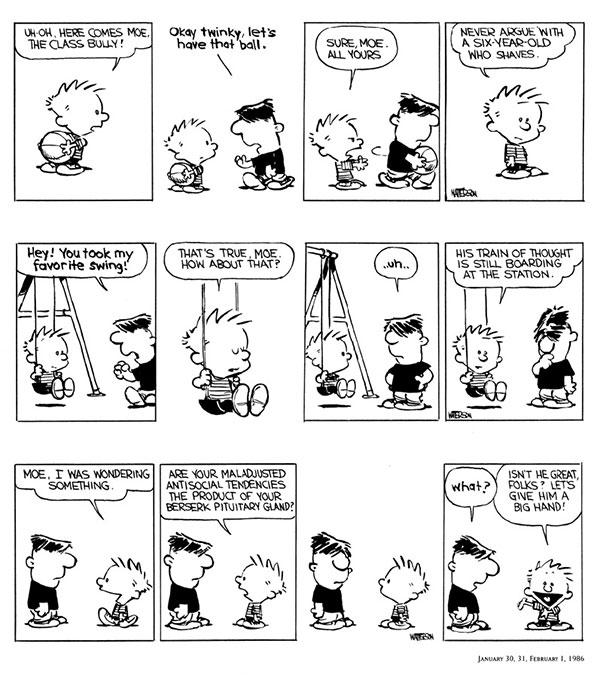 Calvin and Hobbes page Calvin and Hobbes page