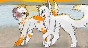 Cloudtail and Brightheart Cloudtail and Brightheart