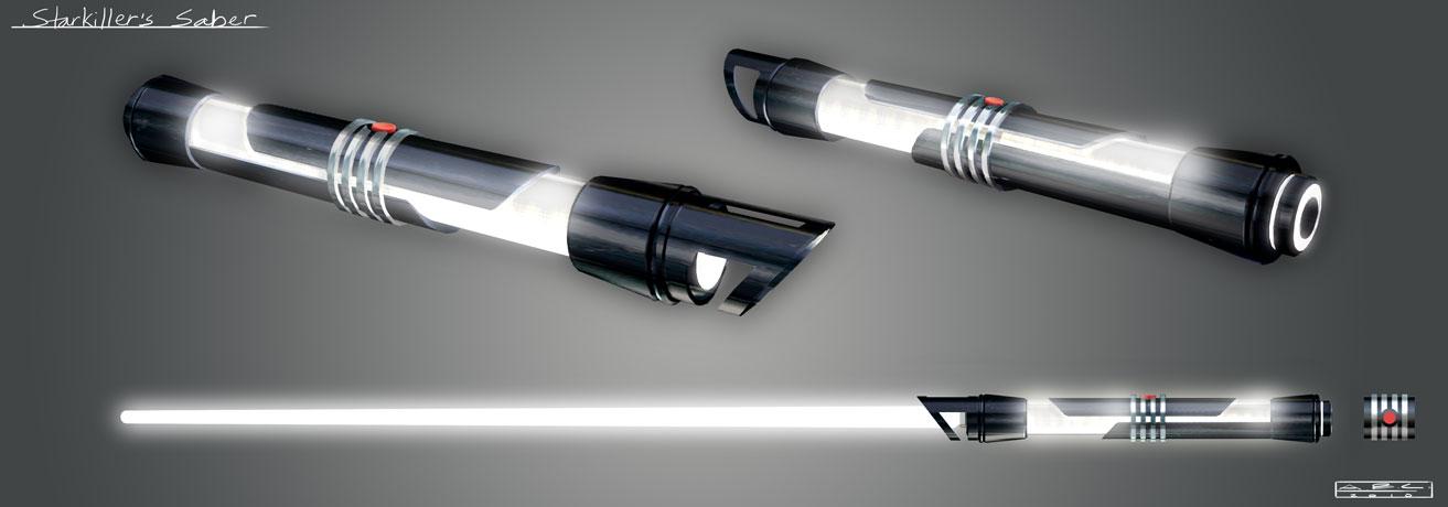 White lightsaber White lightsaber