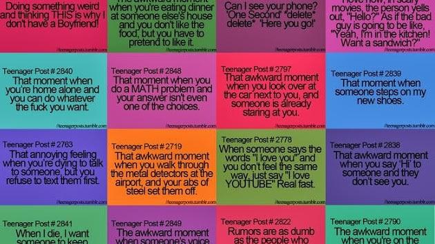 Teenager post Teenager post