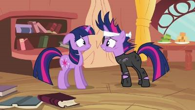 MLP: "It`s About Time!": A future Twilight Sparkle comes to warn her about something. But what?