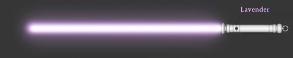 Lavender lightsaber Lavender lightsaber