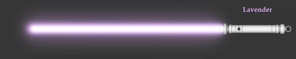 Lavender lightsaber