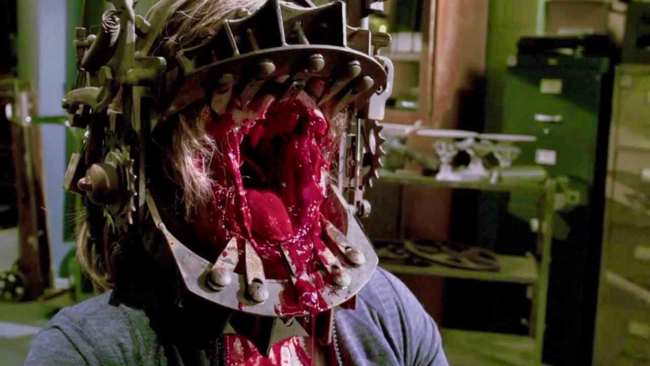 Have your mouth ripped open by a reverse bear trap Have your mouth ripped open by a reverse bear trap