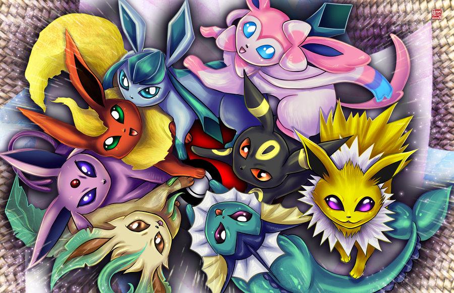 Eevee evolutions