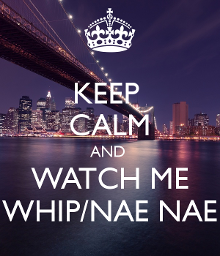 Watch me Whip Watch me Nae Nae