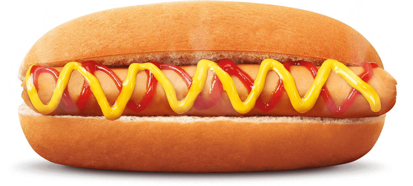 Hotdogs all the way! Hotdogs all the way!