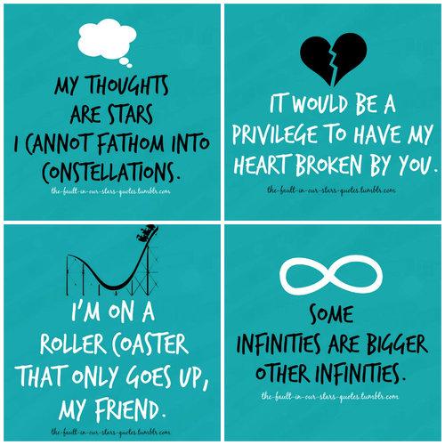 The Fault In Our Stars... The Fault In Our Stars...