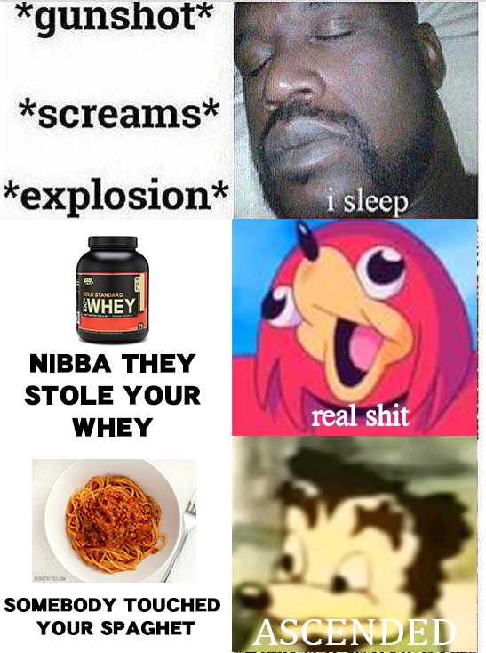 HEY! Ugandan Knuckles! I already said you! Get outta here! Get outta here before I toucha your spaghetti! (God that sounds wrong HEY! Ugandan Knuckles! I already said you! Get outta here! Get outta here before I toucha your spaghetti! (God that sounds wrong