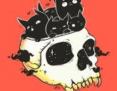 kitty skull