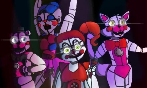 The Sister Location Characters The Sister Location Characters