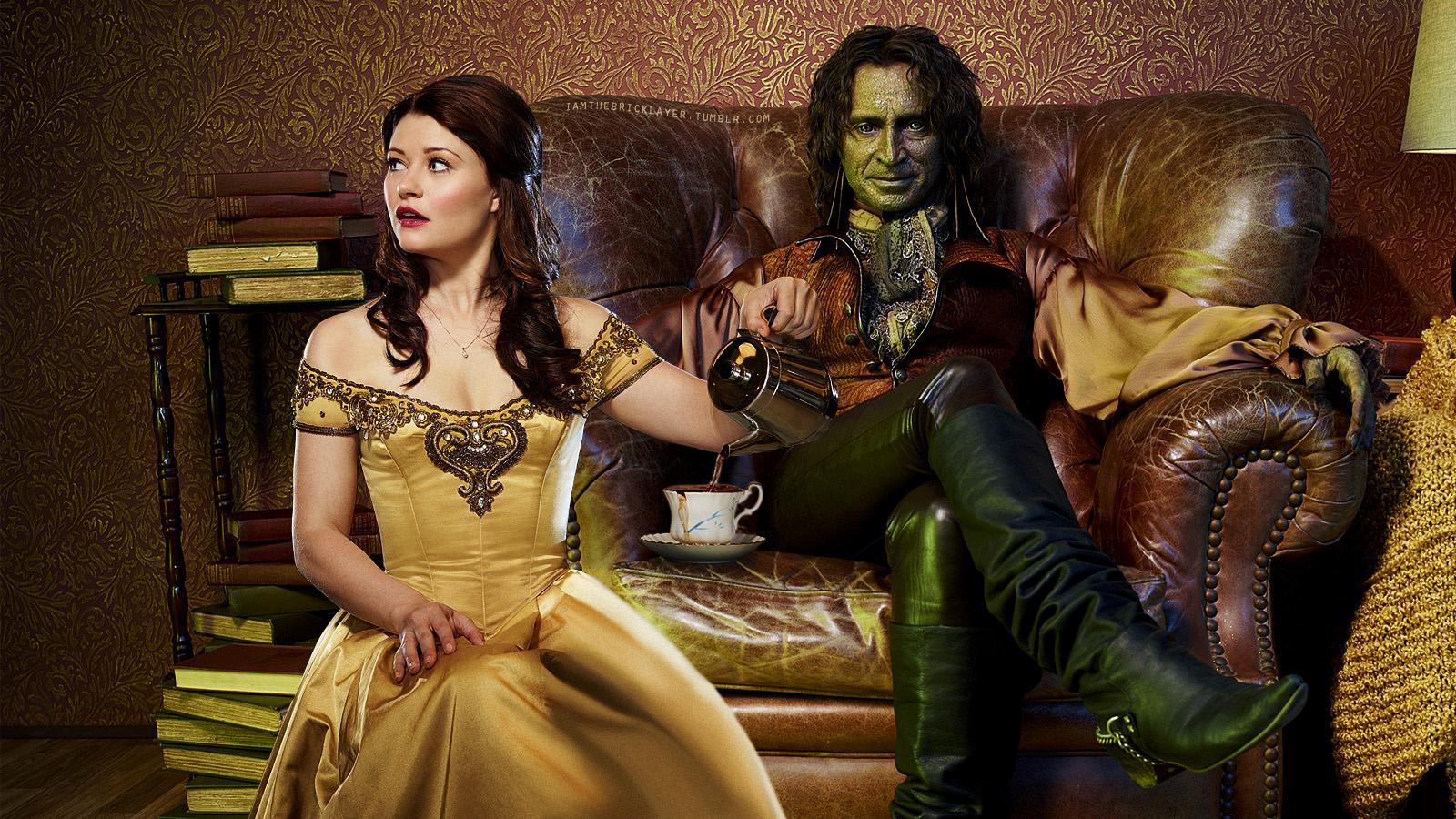 Rumbelle (Rumple and Belle)