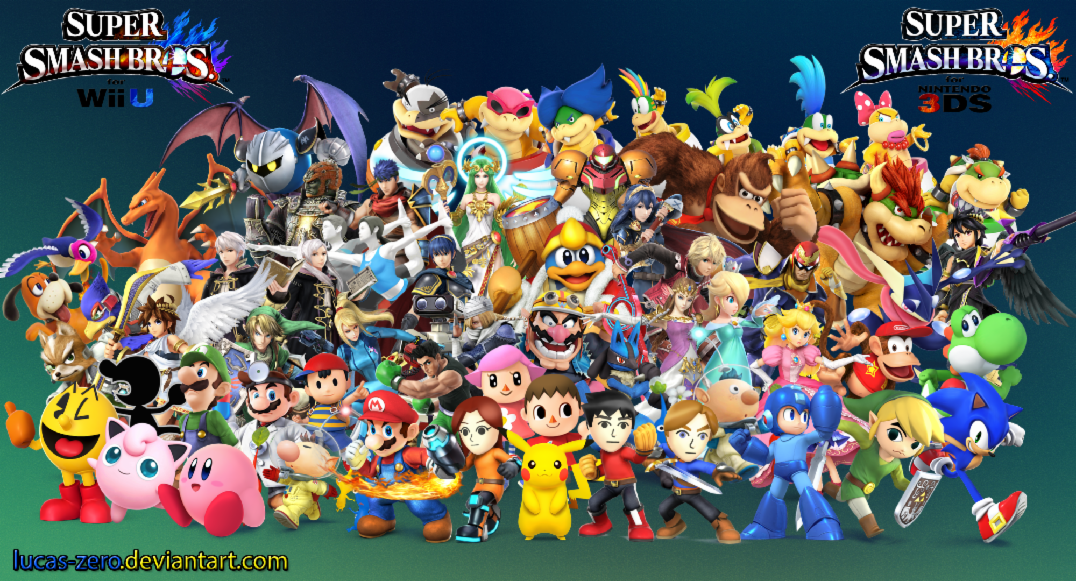 Super smash bros Wii u/3ds