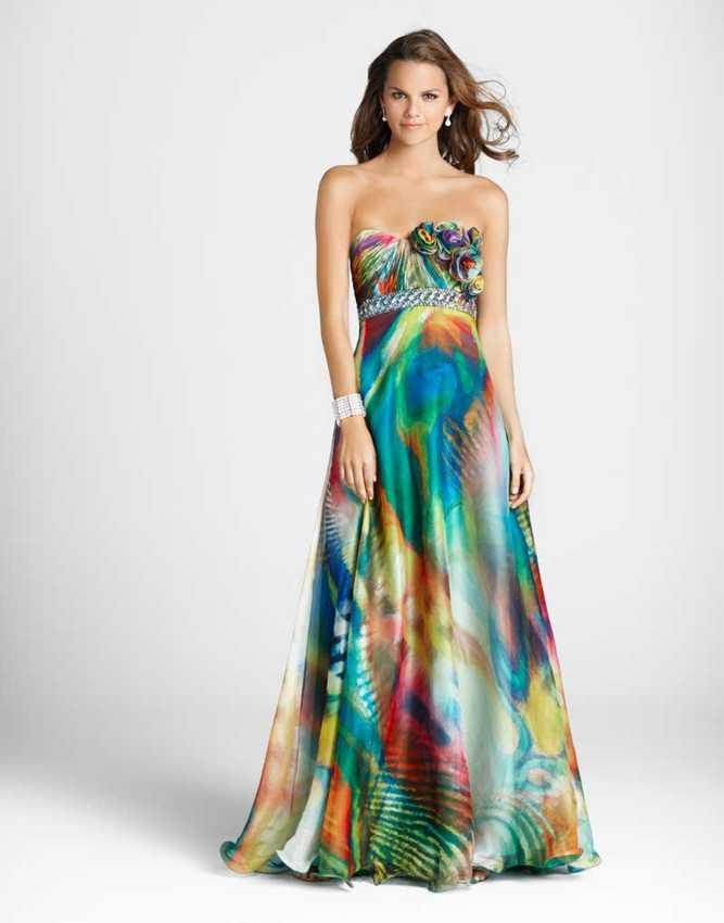 rainbow dress