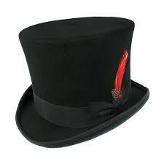 A top hat that makes you invisible.
