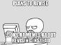 Revising by looking at memes about revising (me)