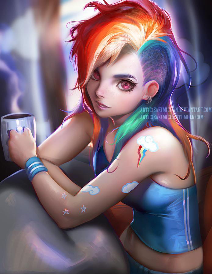 Rainbow dash Rainbow dash