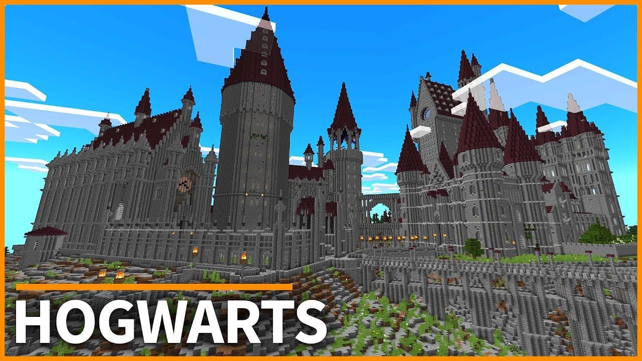 Hogwarts in minecraft