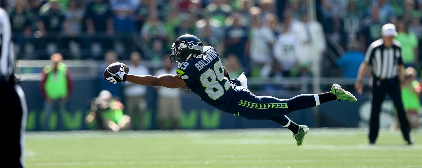 Doug Baldwin's diving one handed catch