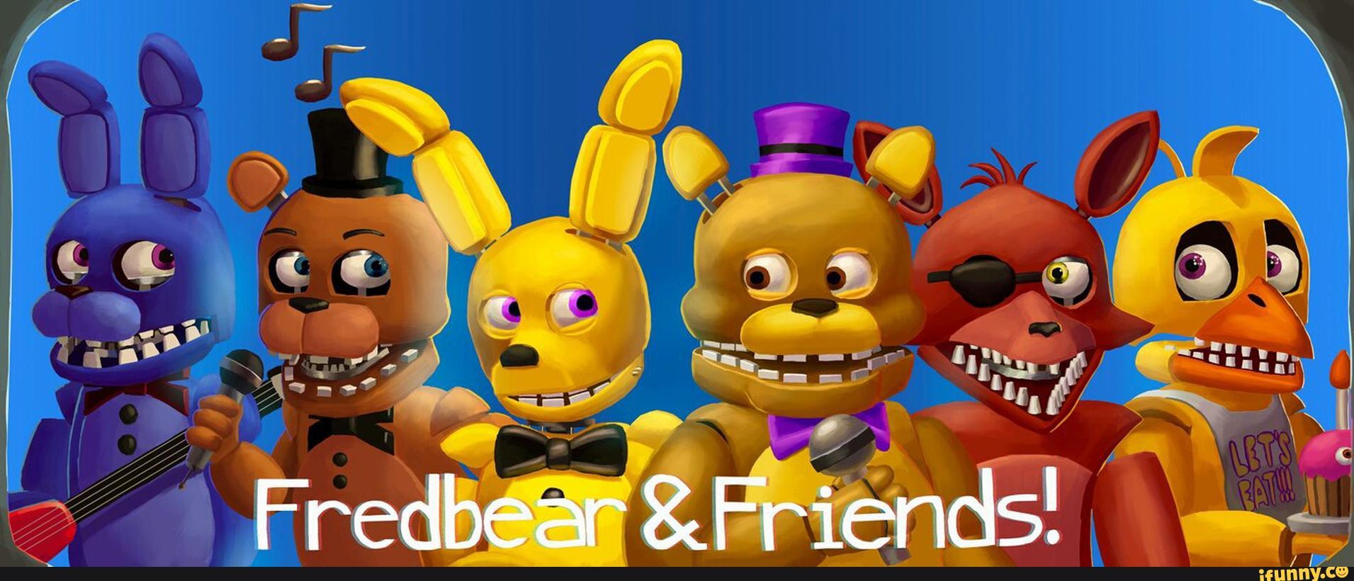 Fredbear & friend! Fredbear & friend!