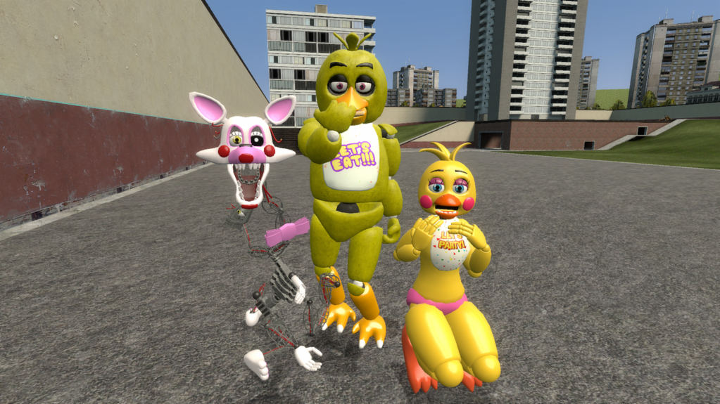 This 1. She is the real 1! (Ingore Chica and Toy Chica pls!) This 1. She is the real 1! (Ingore Chica and Toy Chica pls!)