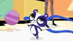 her river prancing is wonderful! (you mean ribbon dancing.) her river prancing is wonderful! (you mean ribbon dancing.)