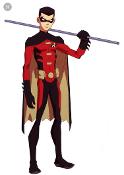 Tim Drake- trained by Nightwing; aka Red Robin (third Robin)