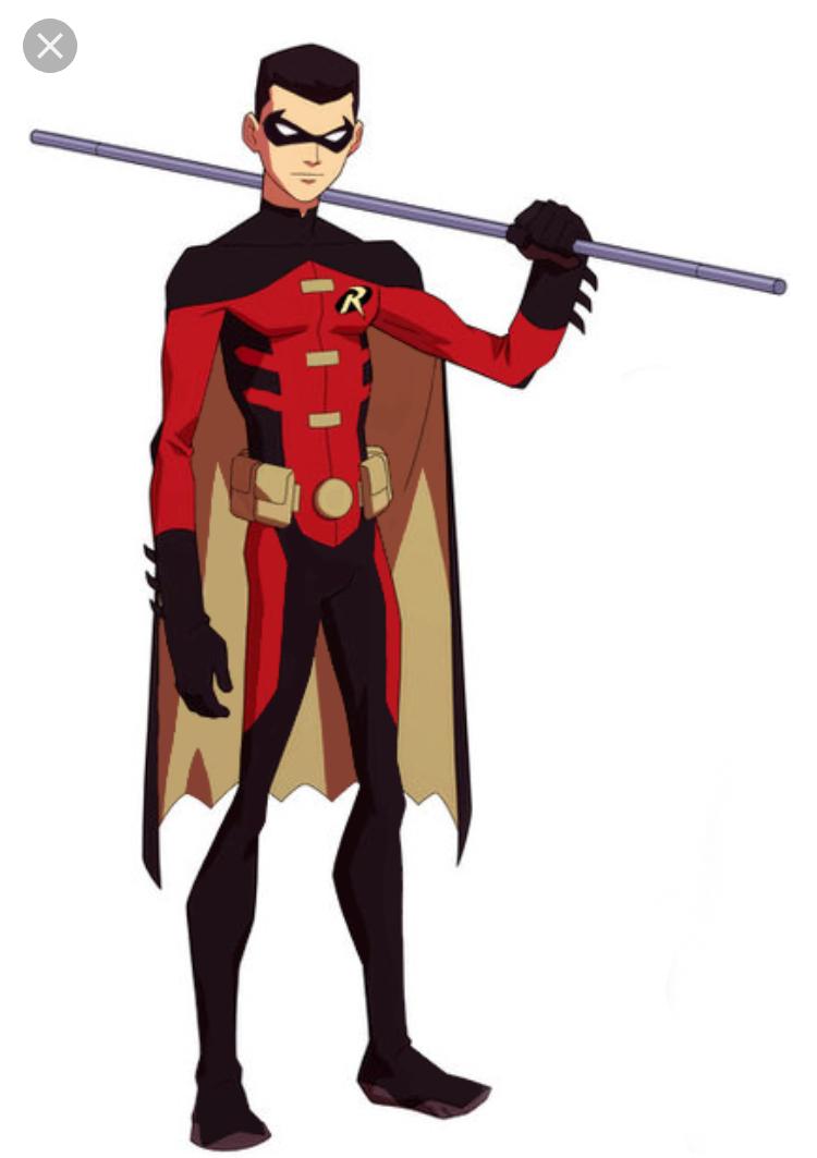 Tim Drake- trained by Nightwing; aka Red Robin (third Robin) Tim Drake- trained by Nightwing; aka Red Robin (third Robin)