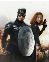 Black widow and captain america