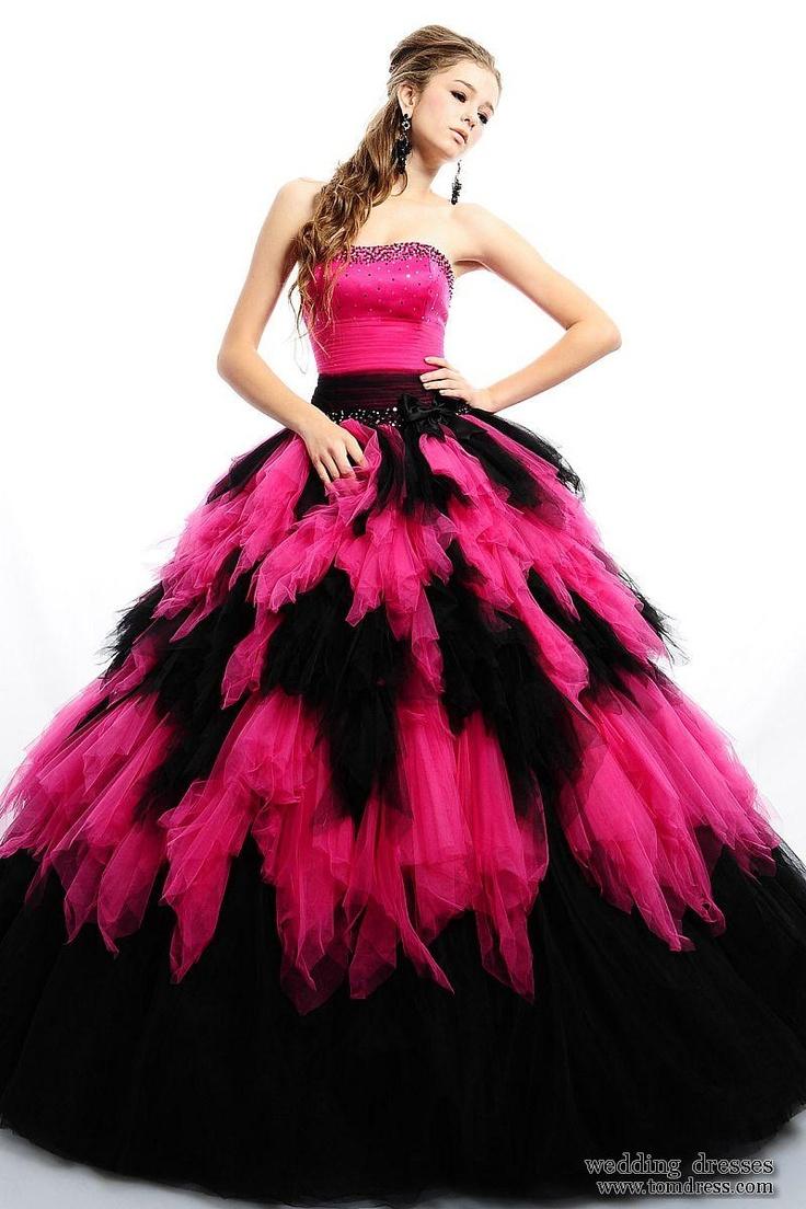 Poufy Feathered Gown Poufy Feathered Gown