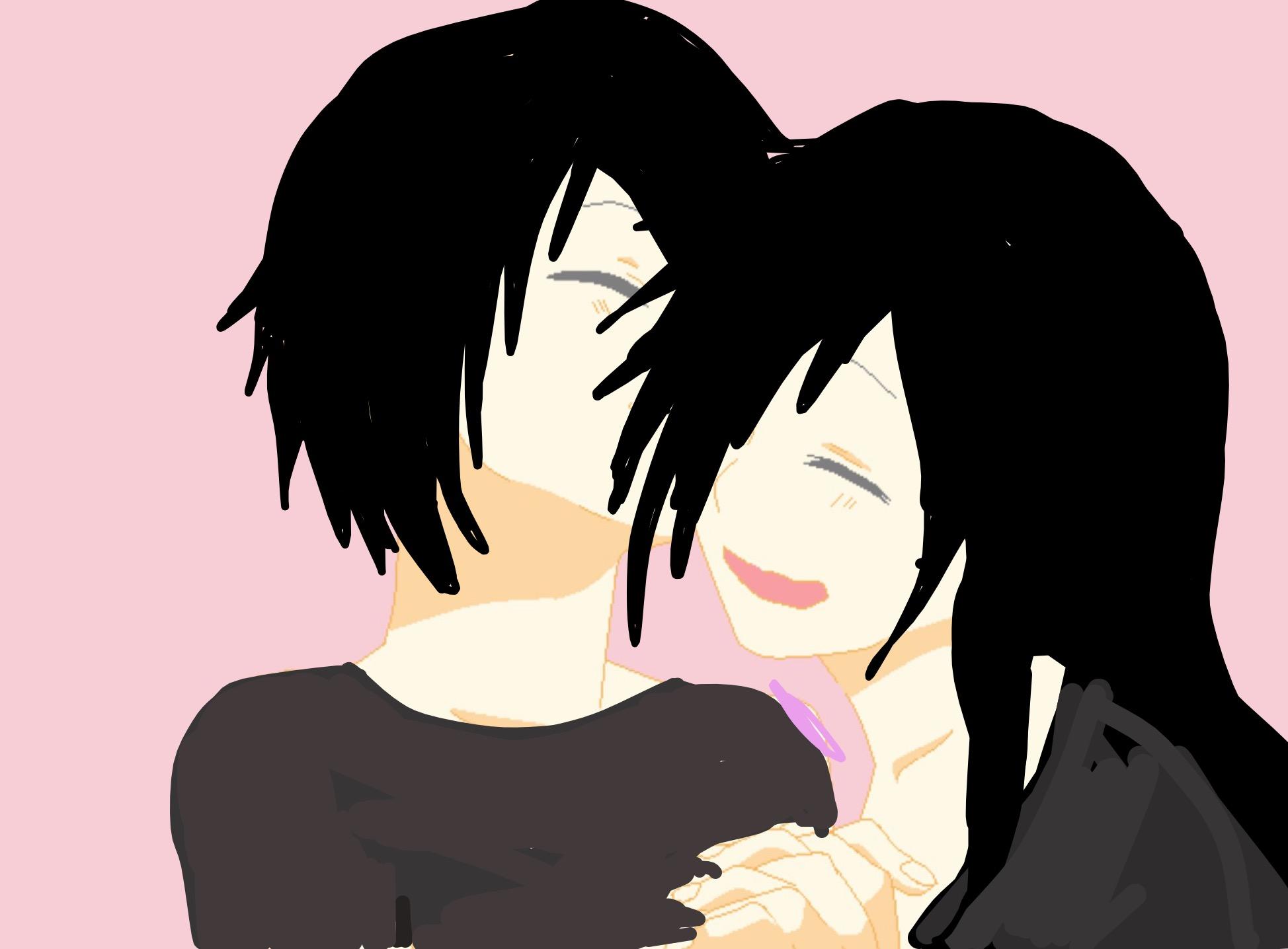 With a loved one