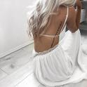 White and pretty dress