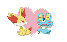 Froakie x fennekin