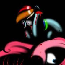 Yes Pinkie Pie would have killed her if Rainbow didn't do anything to stop her