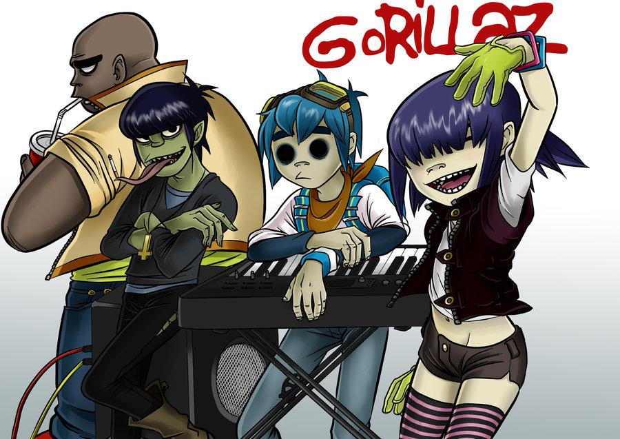 Ect bands like Gorillaz , one direction,three days grace, set it off and others