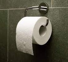 Toilet paper over