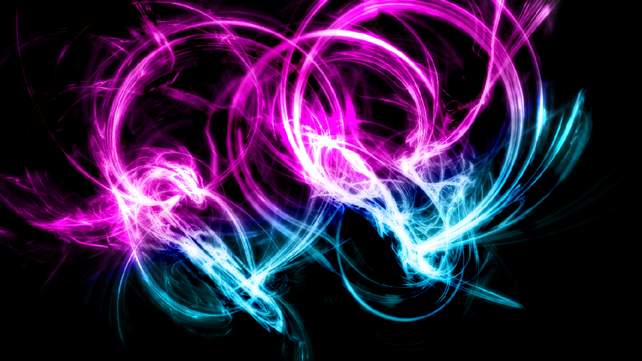Blue and Pink Abstract Blue and Pink Abstract
